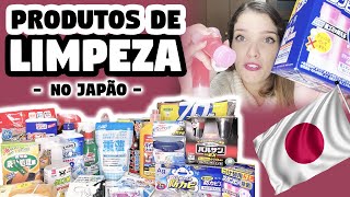 Produtos de limpeza que uso no JAPÃO  Como limpo minha casa [upl. by Ellitnahc]