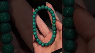 I made turquoise into a bracelet turquoise bracelet handmade beads diy shorts [upl. by Hertz]