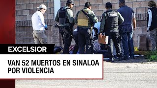 Violencia en Sinaloa Nueve ejecutados en un día y ausentismo en escuelas [upl. by Nialb517]