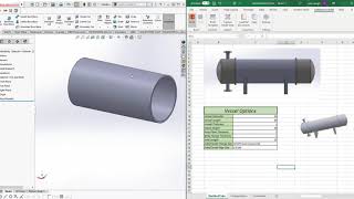 Solidworks Automation using Excel Add in [upl. by Ydnem572]