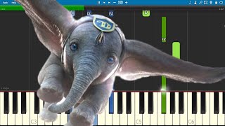 Arcade Fire  Baby Mine  Piano Tutorial  Dumbo 2019 Soundtrack [upl. by Ecilef]