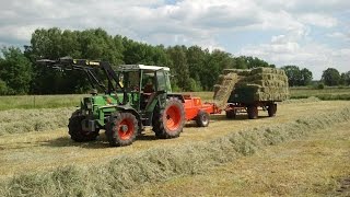 Fendt 309 LSA und Welger AP 52 inkl Schwaden HD [upl. by Iroc]