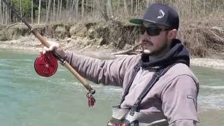 Centerpin Casting BC Style by Danny Colville from Colville Precision Reels and Colville Outfitters [upl. by Innob]