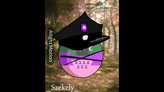 Collab with Szekely01  countryballanimation hungarians székelyföld erdély animating [upl. by Ikaz]