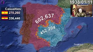 The Spanish Civil War using Google Earth [upl. by Nitsrik876]