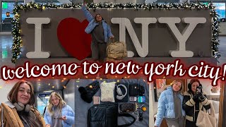 VLOGMAS DAY 17 travel with us from Nashville to NYC ✈️ [upl. by Notlih]