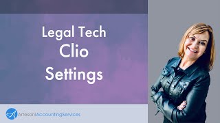 Attorney Legal Tech Clio settings [upl. by Anileuqcaj]