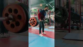 Bent over row 100kg bentoverrow reel viral [upl. by Ahsekin249]