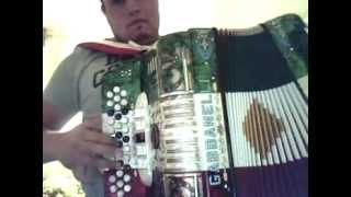 Hoy es mi cumpleaños acordeon de fa Los titanes de Durango instruccional original [upl. by Ahtrim]