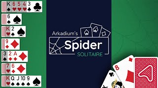 Arkadiums Spider Spider Solitaire App Trailer [upl. by Secor]