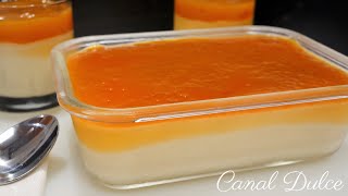 POSTRE CREMOSO SIN HUEVO SIN HORNO Y LISTO EN 3 MINUTOS FÁCIL Y ECONÓMICO [upl. by Annirtak757]