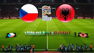 CZECH REPUBLIC vs ALBANIA  UEFA NATIONS LEAGUE 202425 [upl. by Bramwell723]