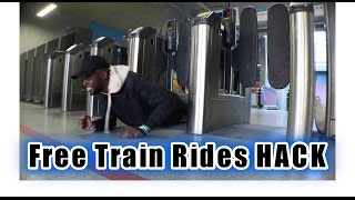 London Hacks  Free Train Ride  pt 1 [upl. by Burrell612]