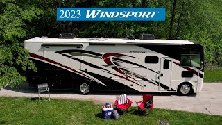 The 2023 Windsport 34R Has ALL The Seating You Love [upl. by Delanos394]