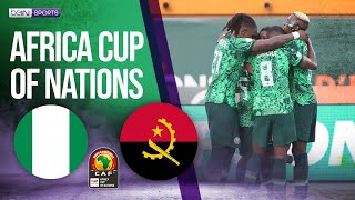 Nigeria vs Angola  AFCON 2023 HIGHLIGHTS  02022024  beIN SPORTS USA [upl. by Ennairod]