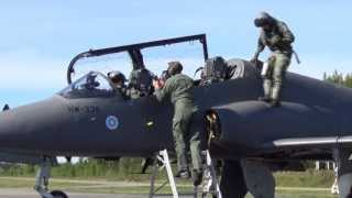 Finnish Air Force hawk pilots HW 336 [upl. by Alboran]