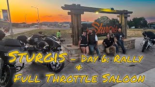 Sturgis  Day 6 Downtown Rally and Full Throttle Saloon [upl. by Georgianna]