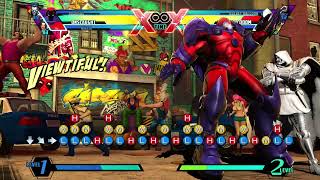 UMVC 3 CE  Onslaught Combos Mod By Sshumaa [upl. by Retswerb]