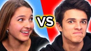 Brent Rivera VS Lexi Rivera  Ultimate BROTHER VS SISTER CHALLENGE Compilation [upl. by Oakman]