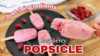 Homemade Popsicle in 5 minutes 3 Ingredients Easy and delicious recipe popsicle [upl. by Mukund]