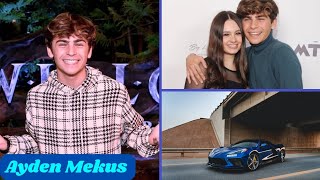 Ayden Mekus Lifestyle Relationship 2024 Biography Height Net Worth Age Hobbies Family Facts [upl. by Htebarual983]