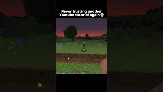 Never again 💀  minecraft minecraftshorts minecraftmemes [upl. by Kemeny693]