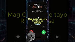 Mag Customize tayo ng Ringtone sa I Phone [upl. by Asilim]