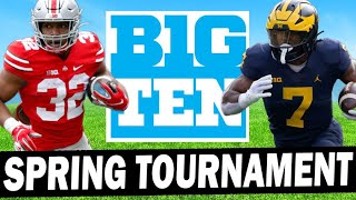 Big Ten Spring Tournament NCAA 14 with 2024 Rosters [upl. by Anert]