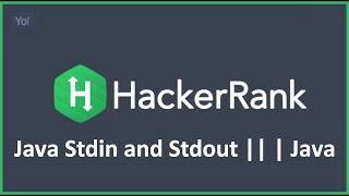 Java Stdin and Stdout  Hacker Rank Solution in Java [upl. by Ihel674]