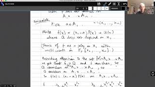 Topics in Combinatorics lecture 130  Alons Combinatorial Nullstellensatz and two applications [upl. by Lilak490]