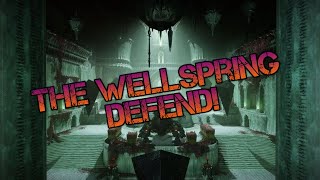 Zeerik Lightflayer Destiny 2 The Wellspring Defend [upl. by Enyad]