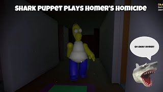 SB Movie Shark Puppet plays Homer’s Homicide [upl. by Juanita]