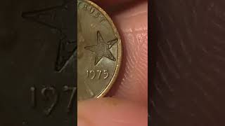 UN CENTAVO CON ESTRELLA RARA 1975 [upl. by Sinnard]