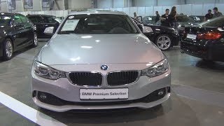 BMW 430d xDrive Gran Coupé Glacier Silver Metallic 2015 Exterior and Interior [upl. by Adine]