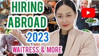 Hiring Abroad 2023 POEA VERIFIEDgracechua9213 trendingvideo job [upl. by Ennoval]