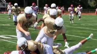 GMC Gridiron HighlightsAugust 27 2015JP Stevens vs Highland ParkScrimmage [upl. by Esylla]