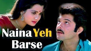 Naina Yeh Barse HD  Mohabbat 1985 Song  Anil Kapoor  Vijayta Pandit  80s Romanti Song [upl. by Giffard]