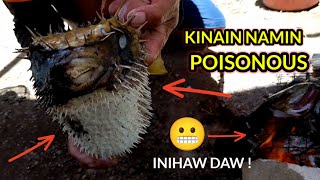 UNANG SABAK SA DAGATKAKAIBANG NILALANG INIHAW NAMIN SPEARFISHING PAGPAPANA [upl. by Judson]