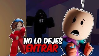 NABI y SANTICA juegan NO LO DEJES ENTRAR en ROBLOX [upl. by Eetsirk]