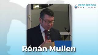 Speech Regulation in 2024 Rónán Mullen [upl. by Nwahsem]