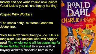 Charlie and The Chocolate Factory  Chapter 5 The Golden Tickets [upl. by Calida374]