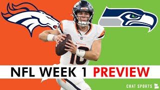 Broncos vs Seahawks NFL Week 1 Preview Predictions amp Keys To Victory [upl. by Moon]