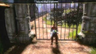 Fable III Gameplay  Village of Lightwater  Gamescom 10 [upl. by Lemay]