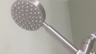 HammerHead Showers® ALL METAL Handheld Shower Head with Hose and Brass Holder review [upl. by Alegre]