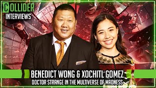 Xochitl Gomez amp Benedict Wong on Doctor Strange in the Multiverse of Madness [upl. by Adnek]