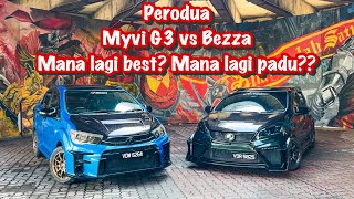 PERODUA MYVI G3 VS PERODUA BEZZA  MANA MENJADI PILIHAN ANDA  APA COMMENT AWOKDEW Myvi tak best [upl. by Guild]