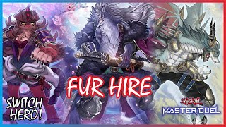 FUR HIRE COMBO RANKED GAMEPLAY YuGiOh Master Duel yugioh furhire masterduel [upl. by Shaughnessy]