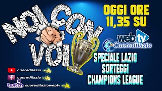 NOI CON VOI SPECIALE SORTEGGI LAZIO CHAMPIONS OTTAVI DI FINALE [upl. by Nohsreg]