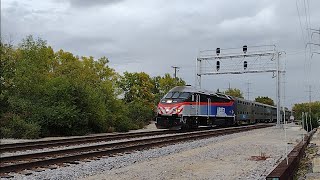 Metra MP36 426 west at Elgin Illinois on October 11 2023 [upl. by Aja]