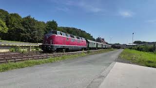 40 Jahre EisenbahnFreunde Warstein am 10924 [upl. by Adeuga606]